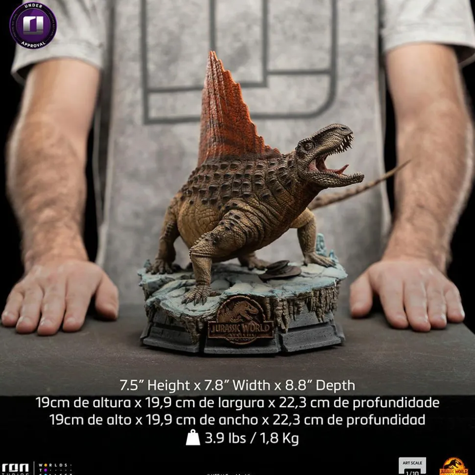Jurassic World: Dominion - Dimetrodon 1/10th Scale Statue