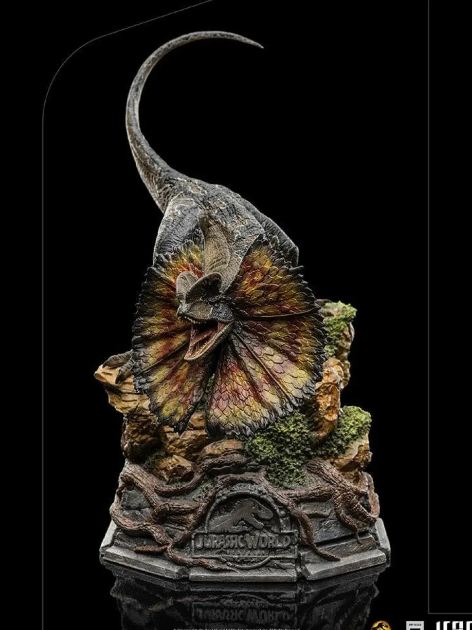 Jurassic World: Dominion - Dilophosaurus 1/10th Scale Statue