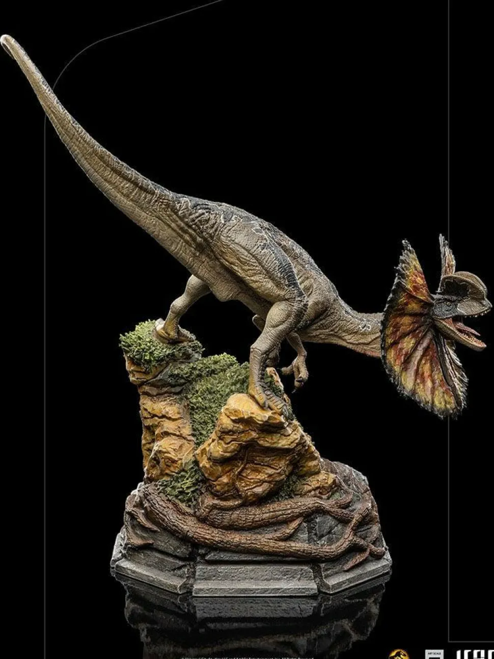 Jurassic World: Dominion - Dilophosaurus 1/10th Scale Statue