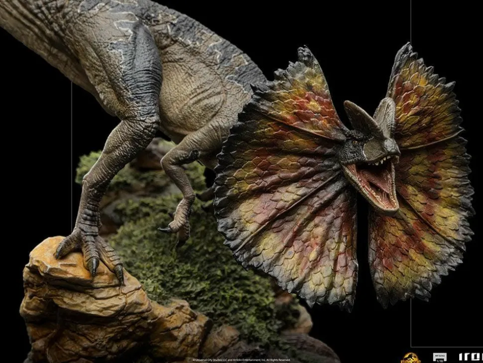 Jurassic World: Dominion - Dilophosaurus 1/10th Scale Statue