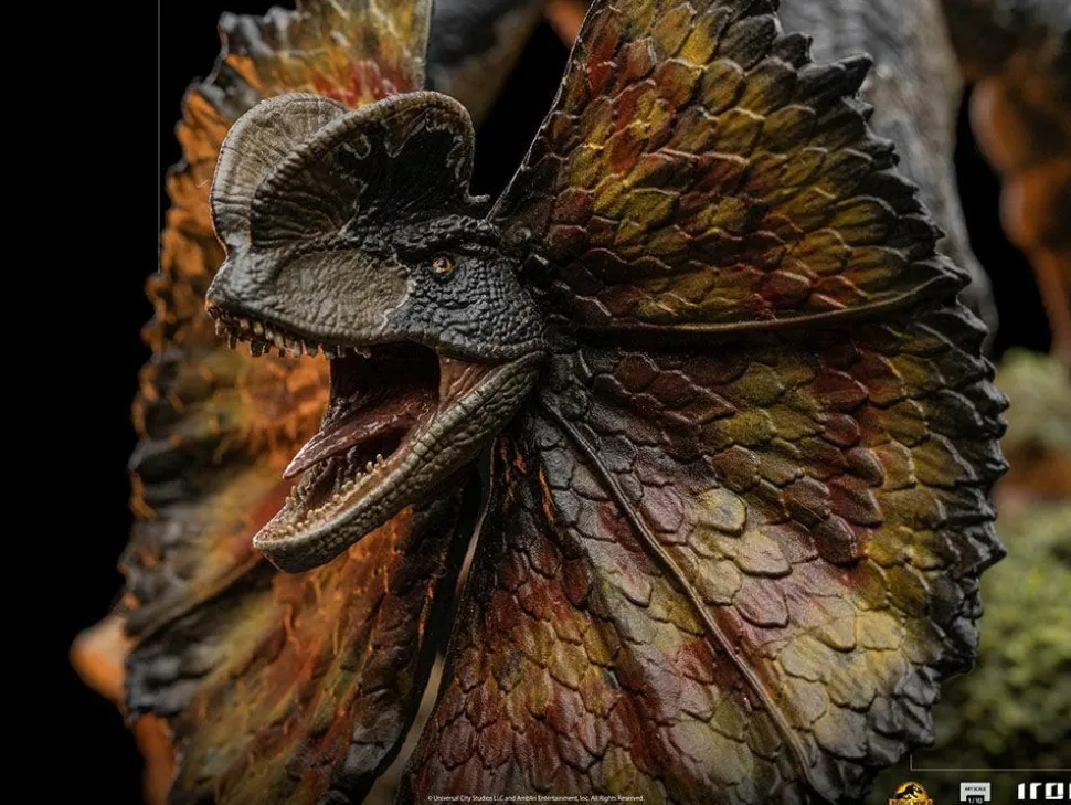 Jurassic World: Dominion - Dilophosaurus 1/10th Scale Statue