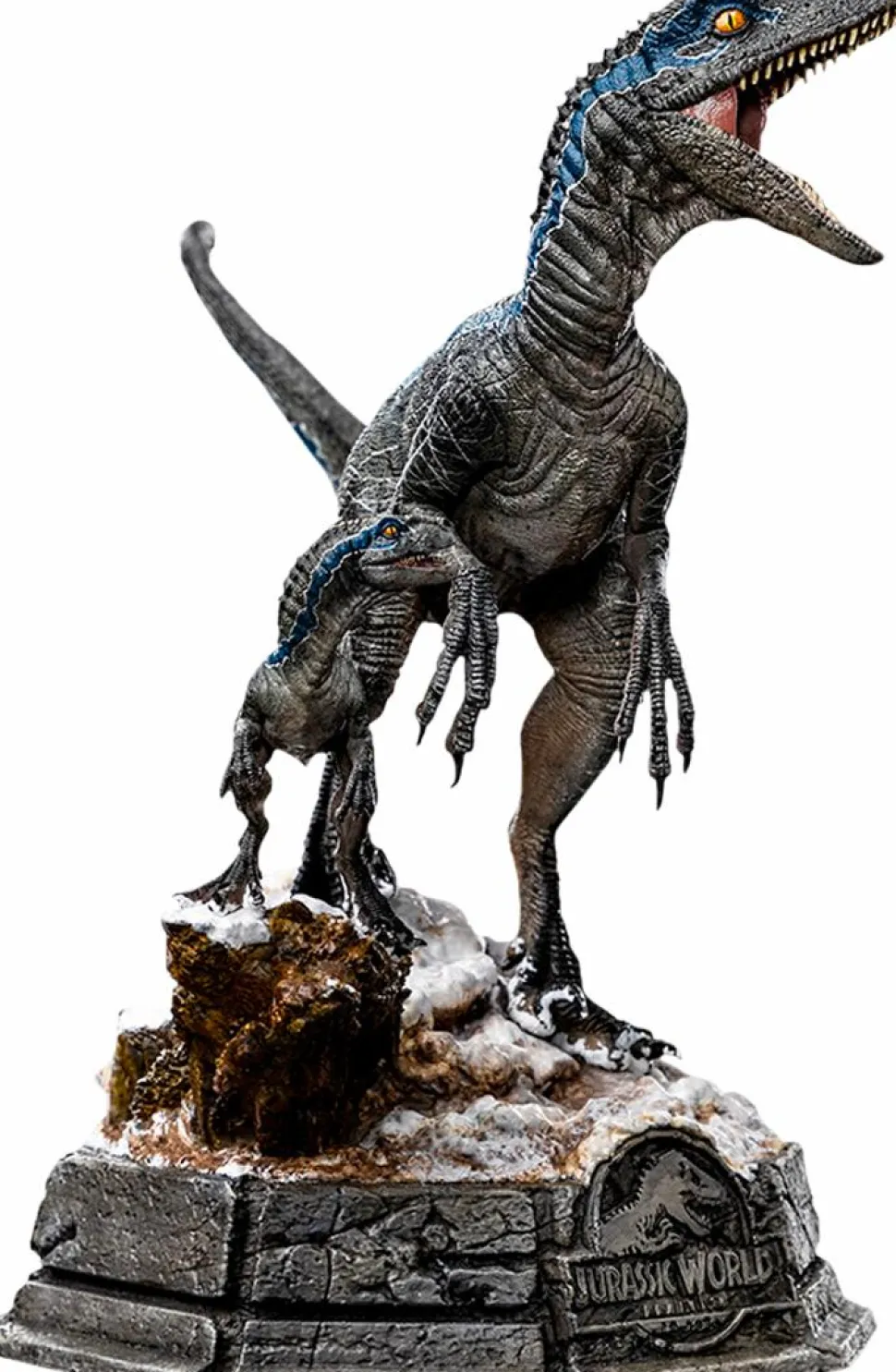 Jurassic World: Dominion - Blue & Beta Velociraptor Deluxe 1/10th Scale Statue
