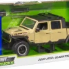 Just Trucks - 2020 Jeep Gladiator with Tyre Rack 1/24th Scale Die-Cast Vehicle Replica