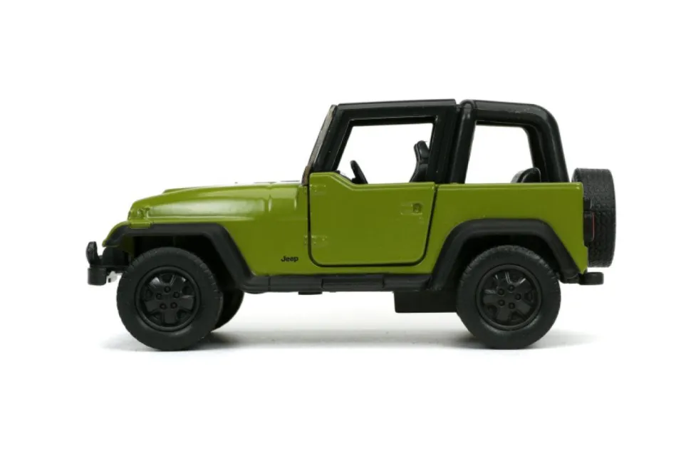 Just Trucks - Green 1992 Jeep Wrangler 1/32 Scale Die-Cast Vehicle Replica