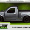 Just Trucks - Grey 1999 Ford F-150 SVT Lightning 1/32 Scale Die-Cast Vehicle Replica