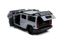 Just Trucks - Hummer H2 with Tyre Rack 1/24th Scale Die-Cast Vehicle Replica