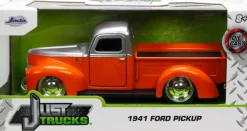 Just Trucks - Orange 1941 Ford Pickup 1/32 Scale Die-Cast Vehicle Replica
