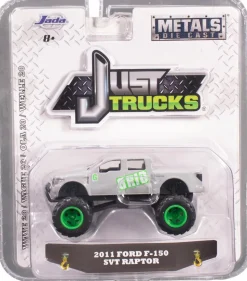 Just Trucks - Smoke Grey 2011 Ford F-150 SVT Raptor 1/64th Scale Die-Cast Vehicle Replica (Wave 20)