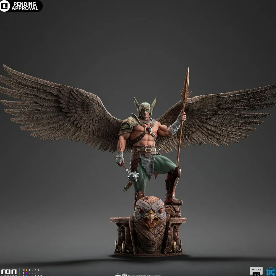 Justice League - Hawkman 10th Anniversary 1/10th Scale Statue