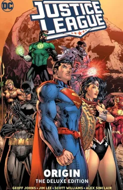 Justice League - Origin The Deluxe Edition Hardcover Book