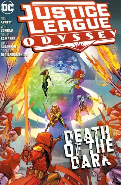 Justice League Odyssey - Volume 02 Death of the Dark Trade Paperback Book