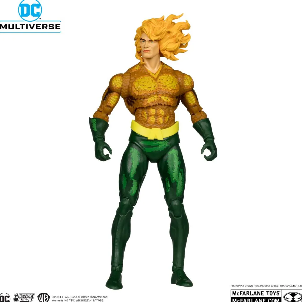 Justice League Task Force (1995) - Aquaman DC Multiverse 7" Scale Action Figure (Darkseid Build-A-Figure)