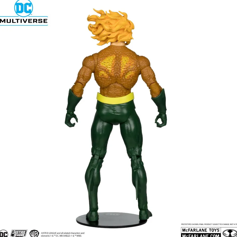 Justice League Task Force (1995) - Aquaman DC Multiverse 7" Scale Action Figure (Darkseid Build-A-Figure)