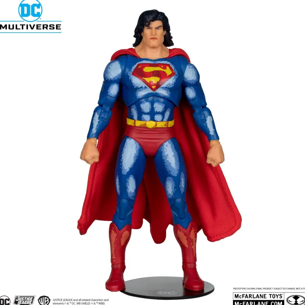 Justice League Task Force (1995) - Superman DC Multiverse 7" Scale Action Figure (Darkseid Build-A-Figure)