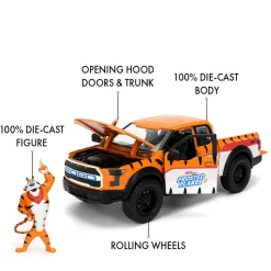 Kellogg's - Ford F150 Raptor Diecast Vehicle with Tony the Tiger 1/24th Scale Die-Cast Vehicle Replica