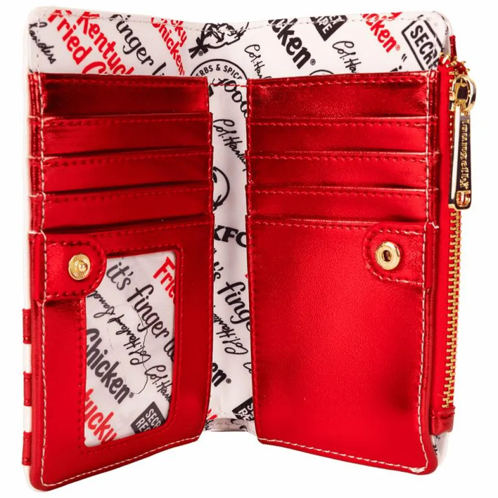 KFC - Colonel Sanders 3" Faux Leather Flap Wallet