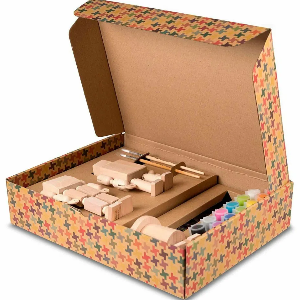 Kid Made Modern - Wooden Robot Kit