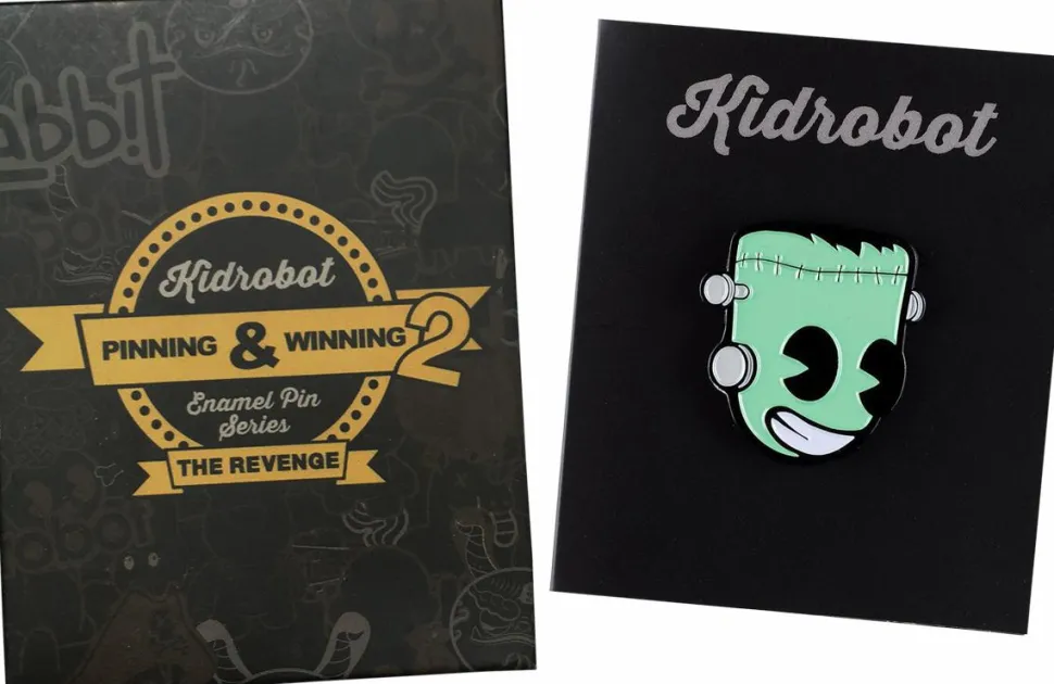 Kidrobot - Pinning & Winning 2: The Revenge Blind Box Enamel Pin (Single Unit)