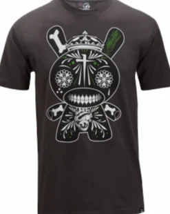 Kidrobot - T-Shirt Dunny Fighting 4 Dreams Male Charcoal