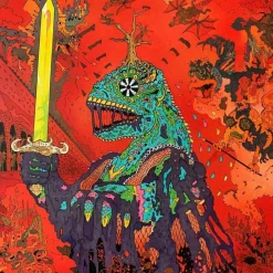 King Gizzard & The Lizard Wizard - 12 Bar Bruise LP Vinyl Record (Green Coloured Vinyl)
