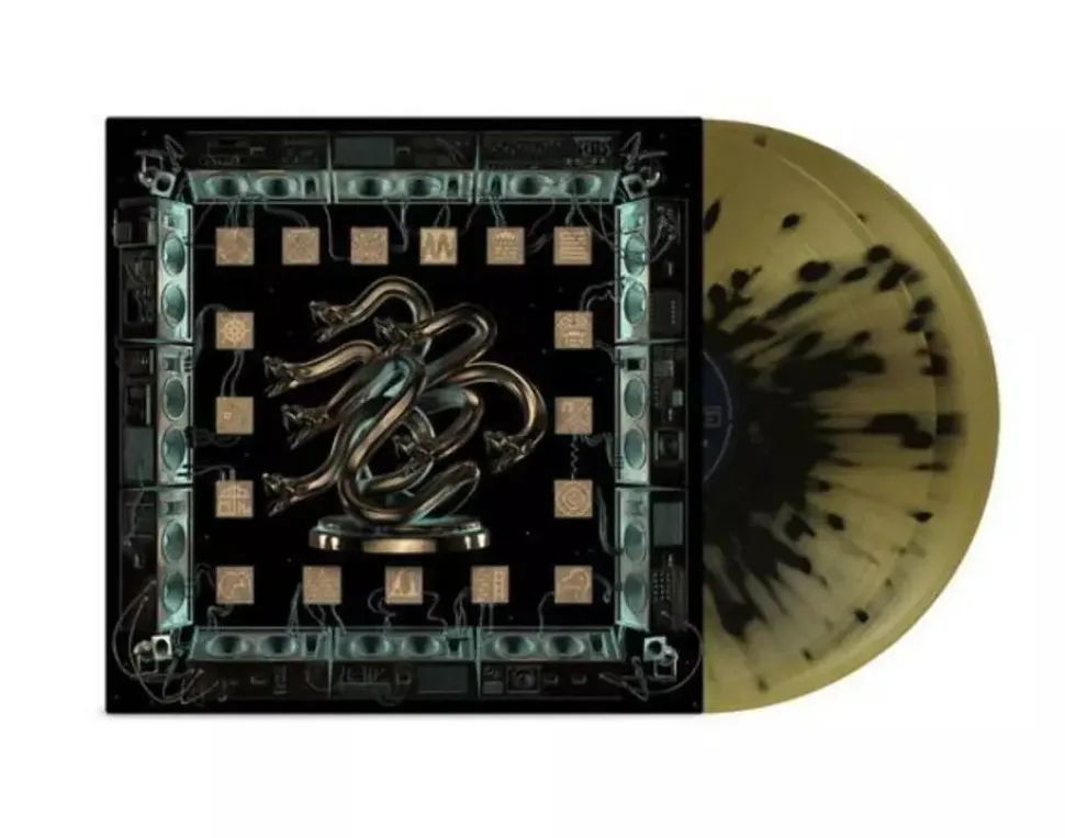 King Gizzard & The Lizard Wizard - Chunky Shrapnel 2xLP Vinyl Record (Gold with Black Splatter Coloured Vinyl)