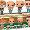 King of the Hill - Dale Gribble, Hank Hill, Bill Dauterive & Boomhauer Pop! Vinyl Figure 4-Pack
