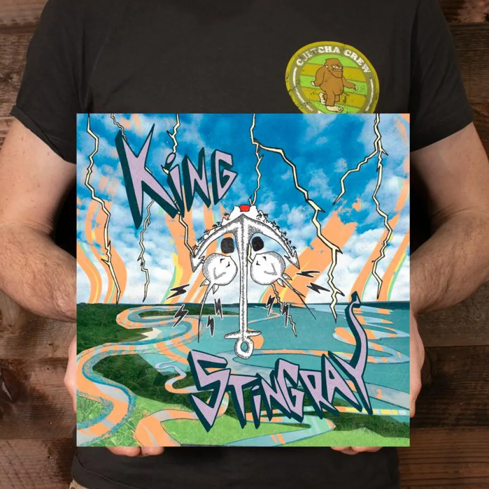 King Stingray - King Stingray LP Vinyl Record (Green Coloured Vinyl)