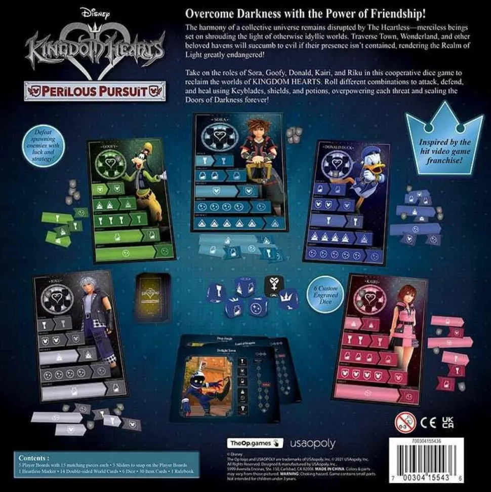 Kingdom Hearts - Perilous Pursuit Board Game