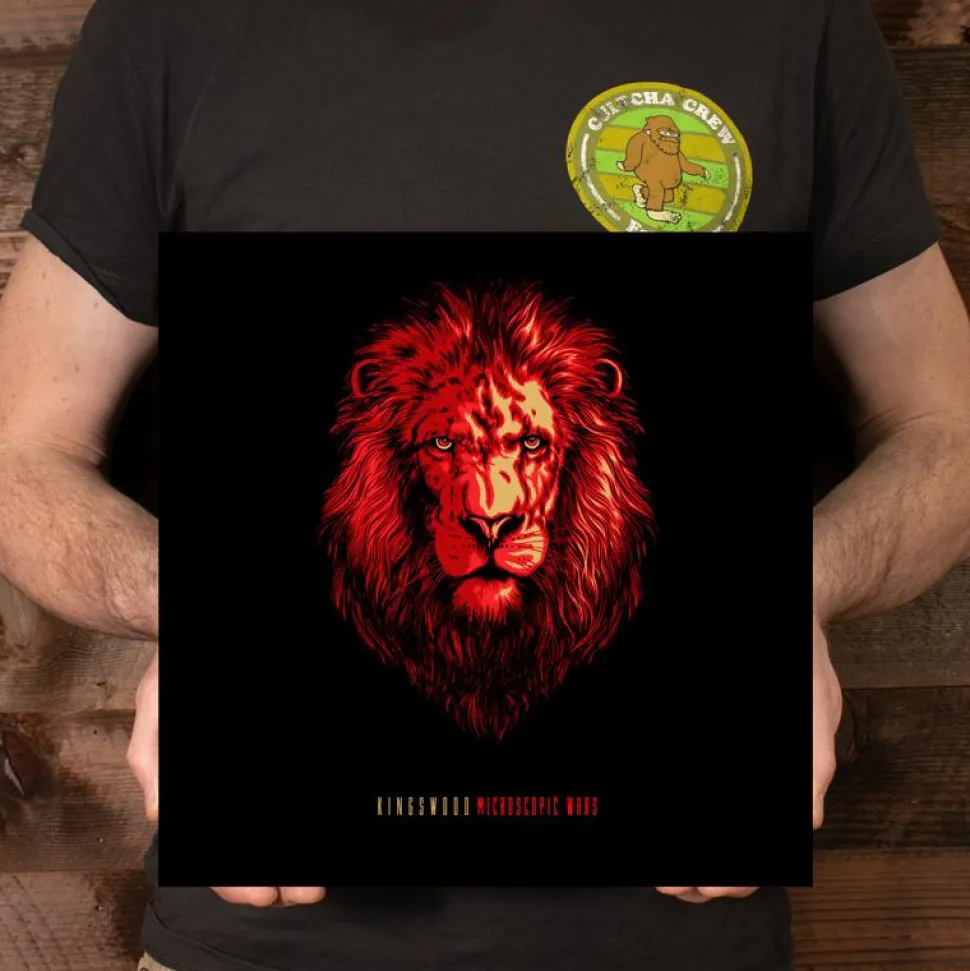 Kingswood - Microscopic Wars LP Vinyl Record (Oxblood Coloured Vinyl)