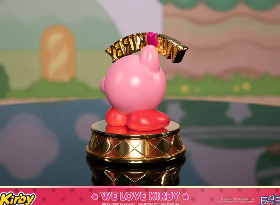 Kirby - We Love Kirby Mini Metals 4” Statue