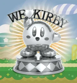 Kirby - We Love Kirby (Silver Edition) 4" Mini Metal Statue
