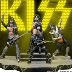 KISS - Love Gun Tour ’77 1/6th Scale Statue Bundle (Set of 4 Statues + Light Up Sign)