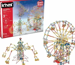 K’Nex - 3-in-1 Classic Amusement Park Construction Set (744 Pieces)