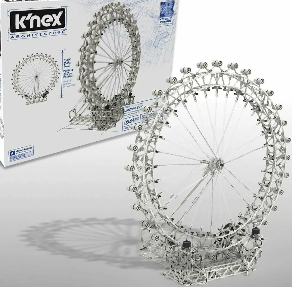 K’Nex: Architecture - London Eye Construction Set (465 Pieces)