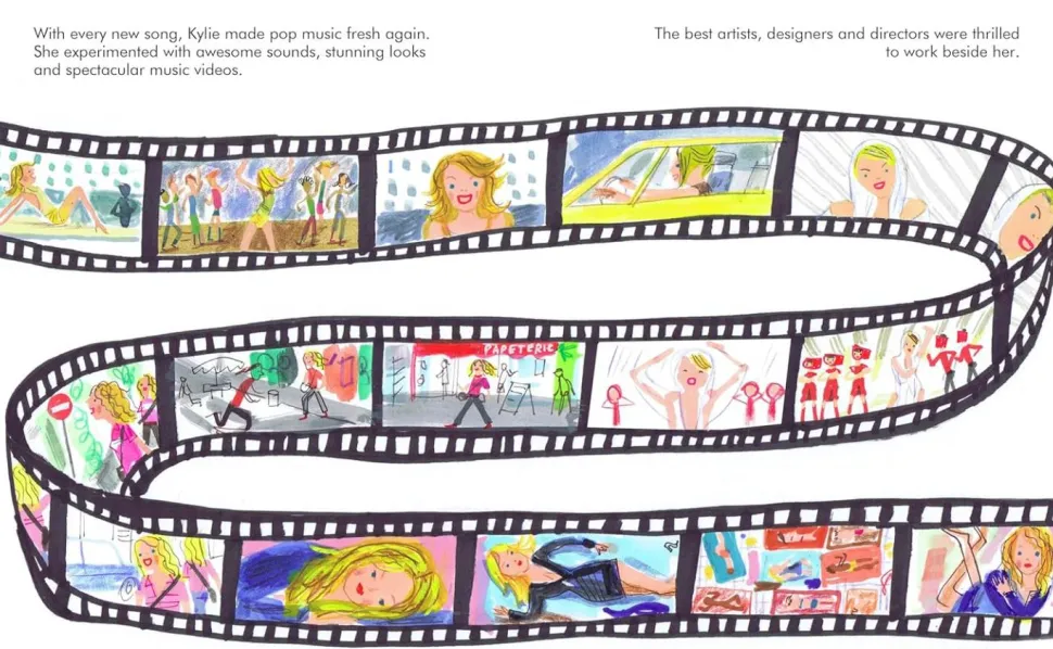 Kylie Minogue - Little People, Big Dreams Hardcover Book