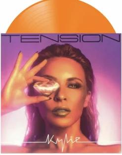 Kylie Minogue - Tension LP Vinyl Record (Transparent Orange Coloured Vinyl)