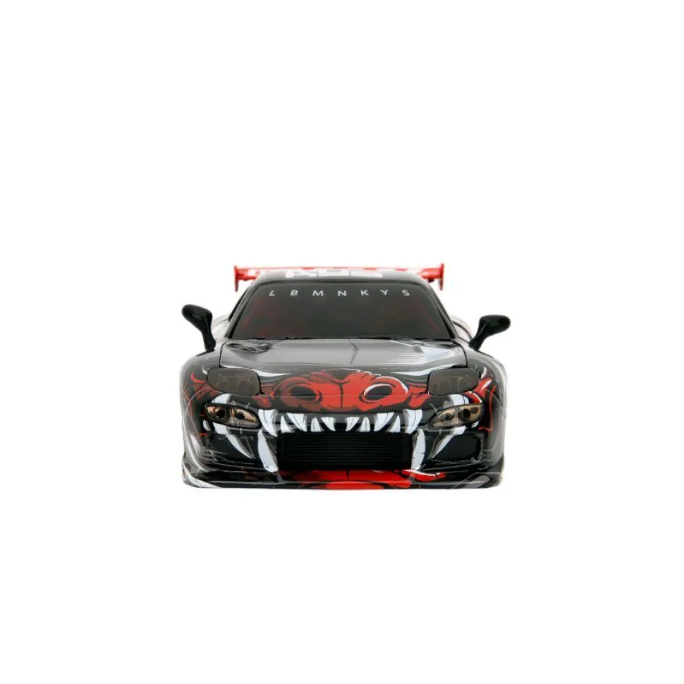 Lab Monkeys - Saru & 1993 Mazda RX-7 1/24th Scale Die-Cast Vehicle Replica