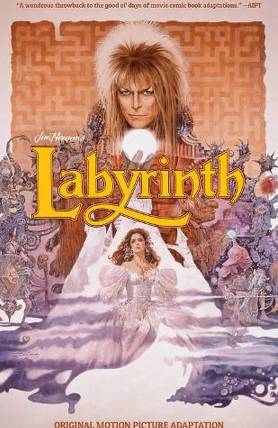 Labyrinth (1986) - Original Motion Picture Adaptation Trade Paperback Book
