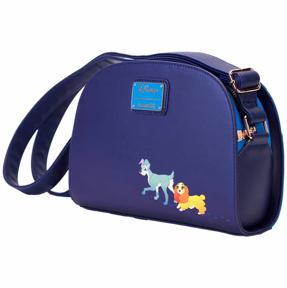 Lady and the Tramp (1955) - 70th Anniversary 7" Faux Leather Crossbody Bag