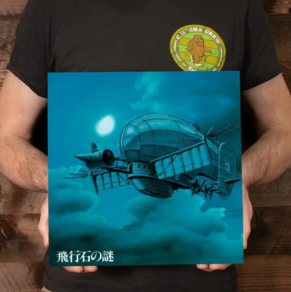 Laputa: Castle in the Sky - Original Motion Picture Soundtrack by Joe Hisaishi LP Vinyl Record (Clear Blue Coloured Vinyl)