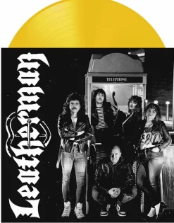 Leatherman - Telephone / Tryin' 2 4get 7" Split Single Vinyl Record (Recycled Gold Coloured Vinyl)