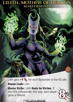 Legendary - Marvel Midnight Sons Deck Building Board Game Expansion
