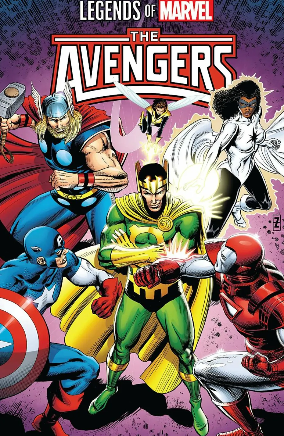 Legends of Marvel - The Avengers Trade Paperback Book