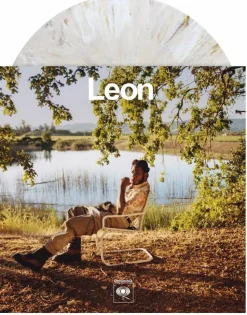 Leon Bridges - Leon LP Vinyl Record (Indie Exclusive Tan, White & Brown Marble "Smoke" Coloured Vinyl)