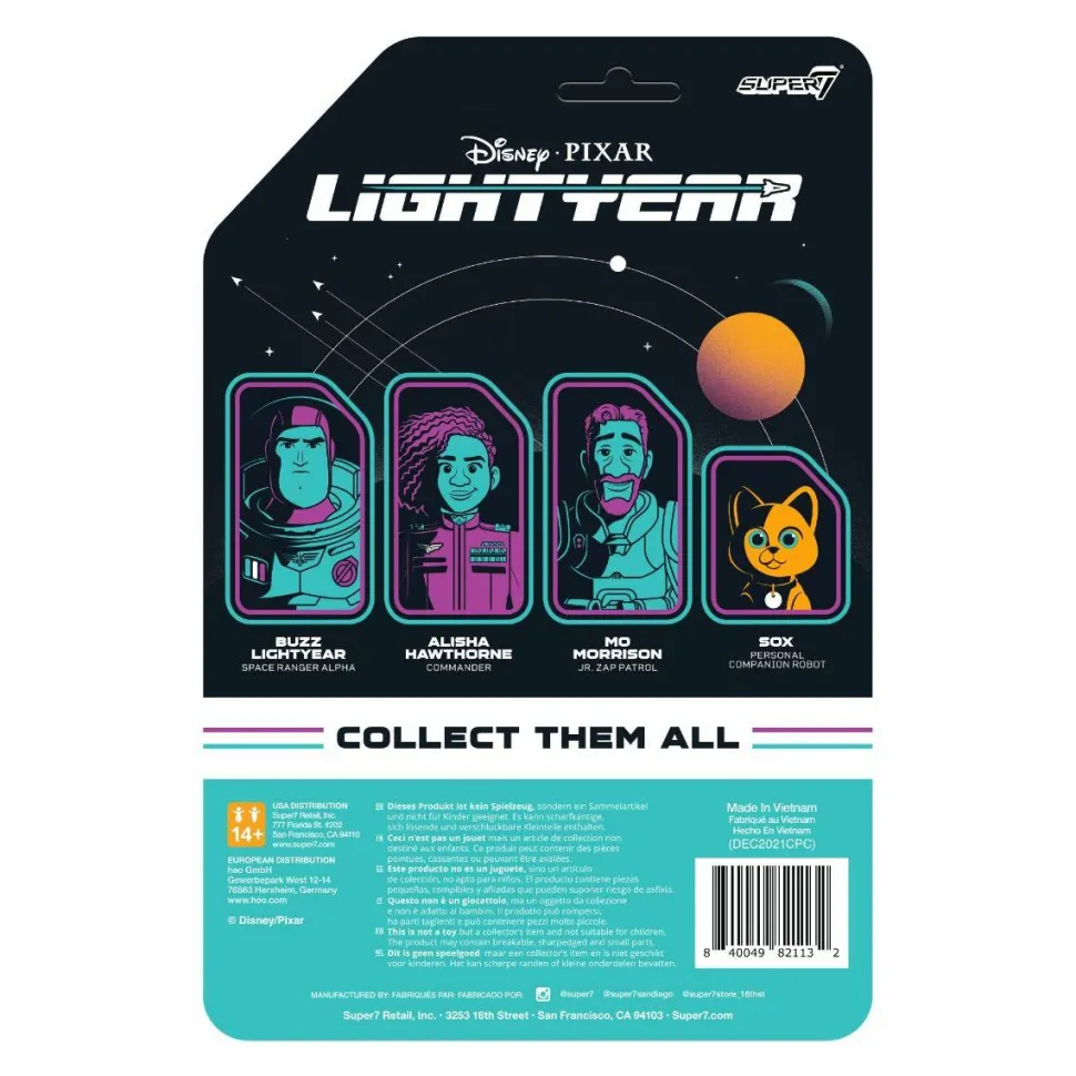 Lightyear (2022) - Sox ReAction 3.75” Action Figure