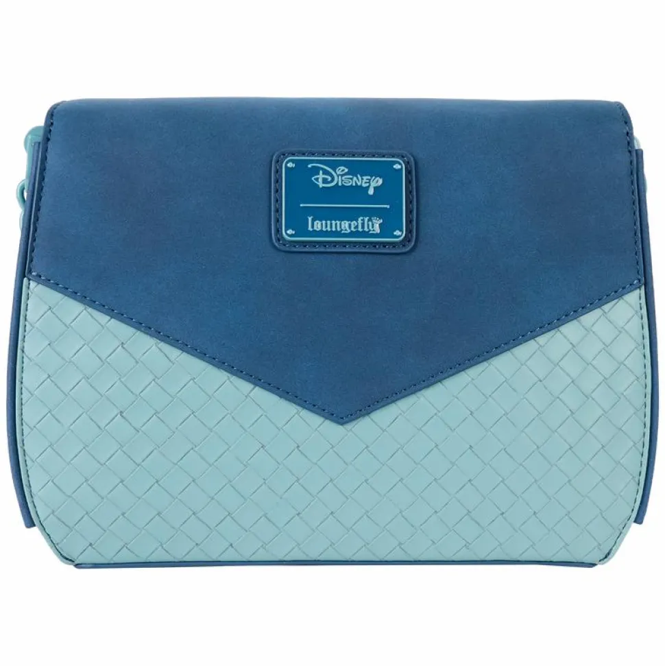 Lilo & Stitch - Embroidered Woven 7" Faux Leather Crossbody Bag