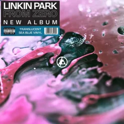 Linkin Park - From Zero LP Vinyl Record (Blue Coloured Vinyl)