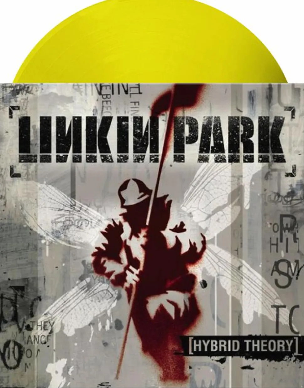 Linkin Park - Hybrid Theory LP Vinyl Record (Translucent Yellow Coloured Vinyl)