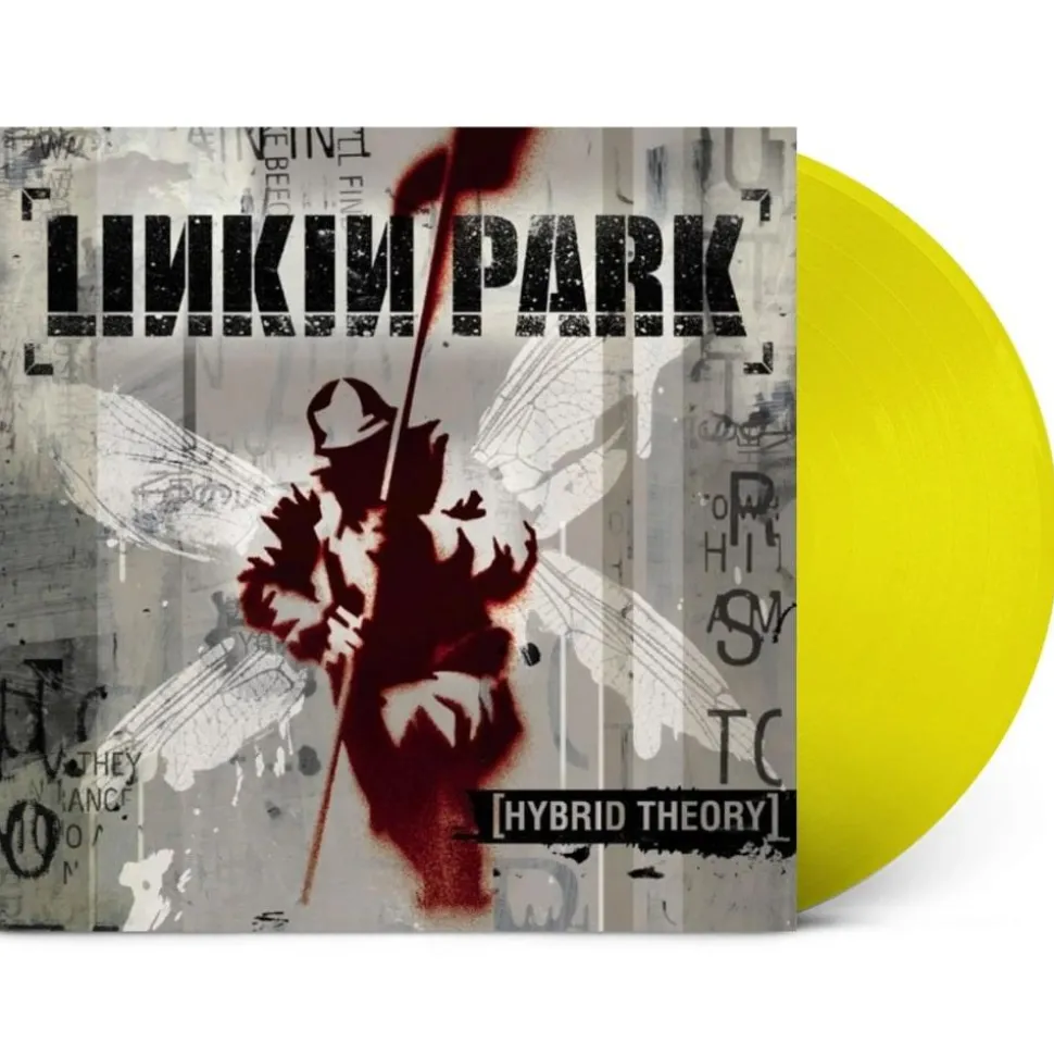 Linkin Park - Hybrid Theory LP Vinyl Record (Translucent Yellow Coloured Vinyl)