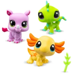 Littlest Pet Shop - Pet Trio #35, #36 & #37 Mini Figure 3-Pack in Tube (Series 1)